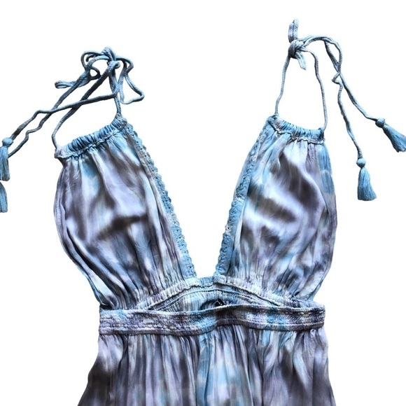 Raviya Tie Dyed Halter Swim Cover Dress XL - Picture 5 of 9